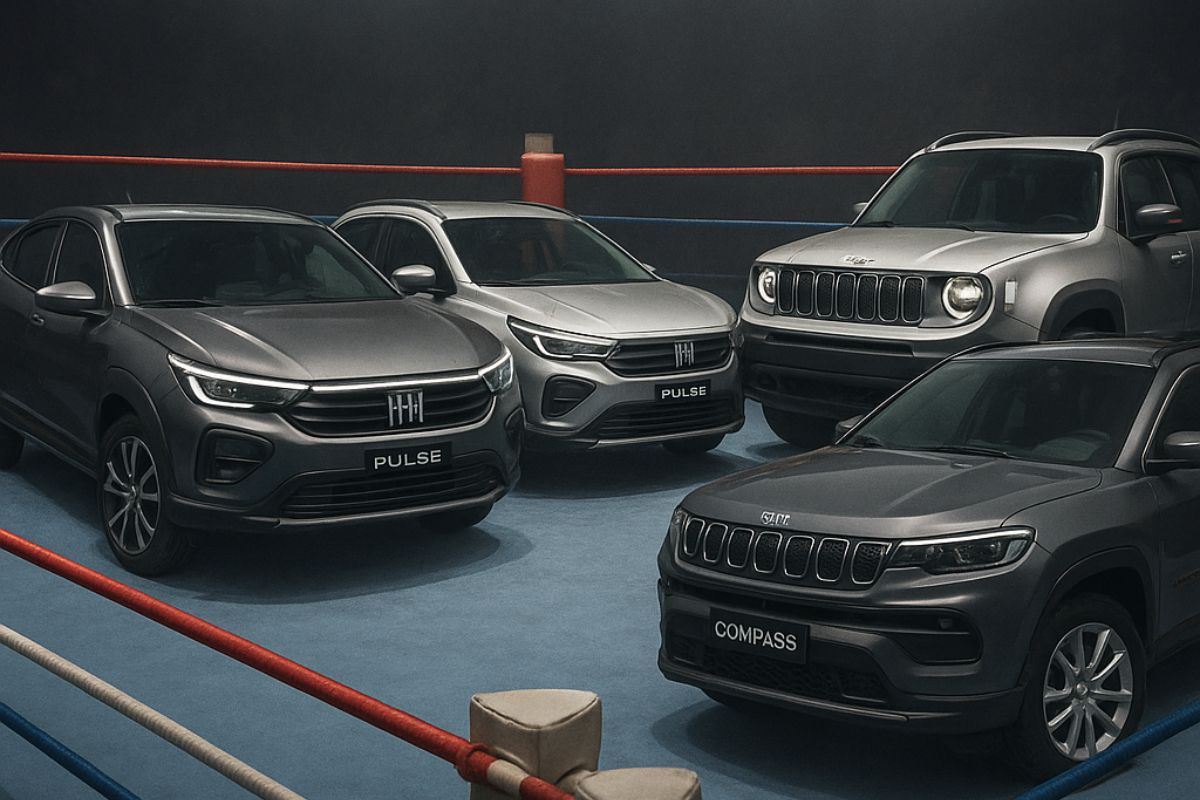 SUVs da Fiat vendem mais do que os da Jeep em julho; entenda o motivo