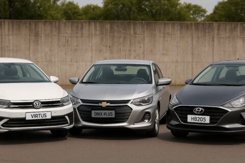 Sedãs mais vendidos em 2025 traz VW Virtus na liderança; confira o ranking