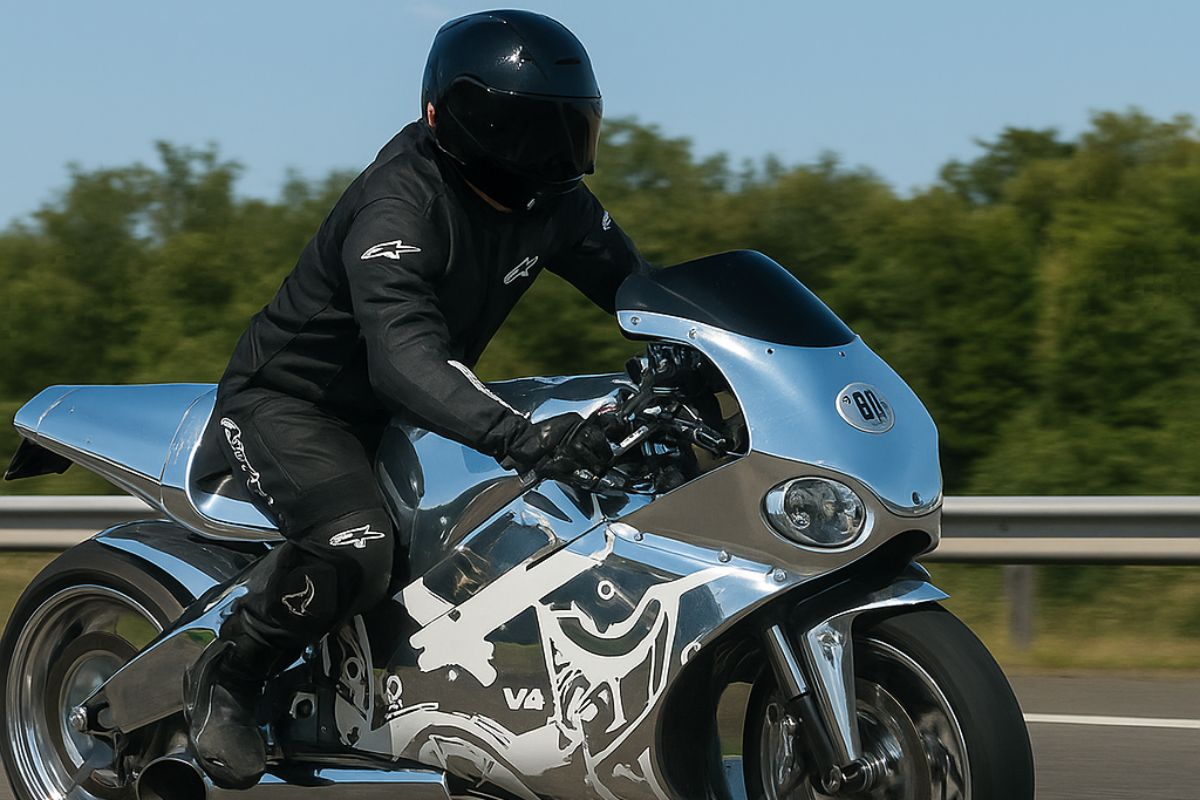 Acelera como um helicóptero: conheça a supermoto de impressionantes 420 cv