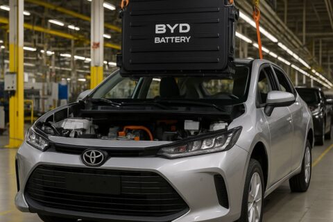 Toyota, Tesla e outras montadoras que usam peças da BYD e você não sabia