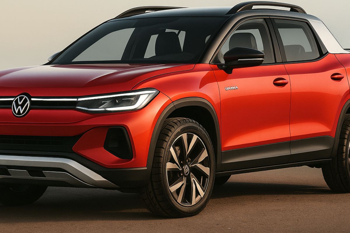 Mais uma picape média? Sucessora da VW Saveiro é flagrada pela 1ª vez e detalhe no design chama a atenção