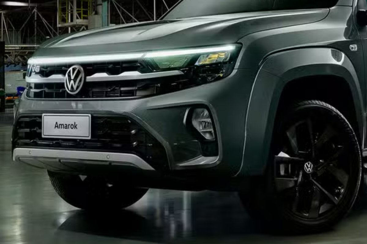 Nova Amarok surge em testes no Brasil pela primeira vez