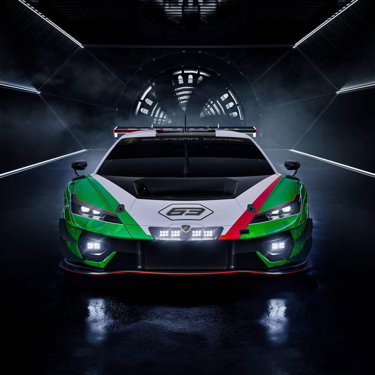 Lamborghini lança o brutal Temerario GT3 sem motor elétrico - Foto: Divulgação
