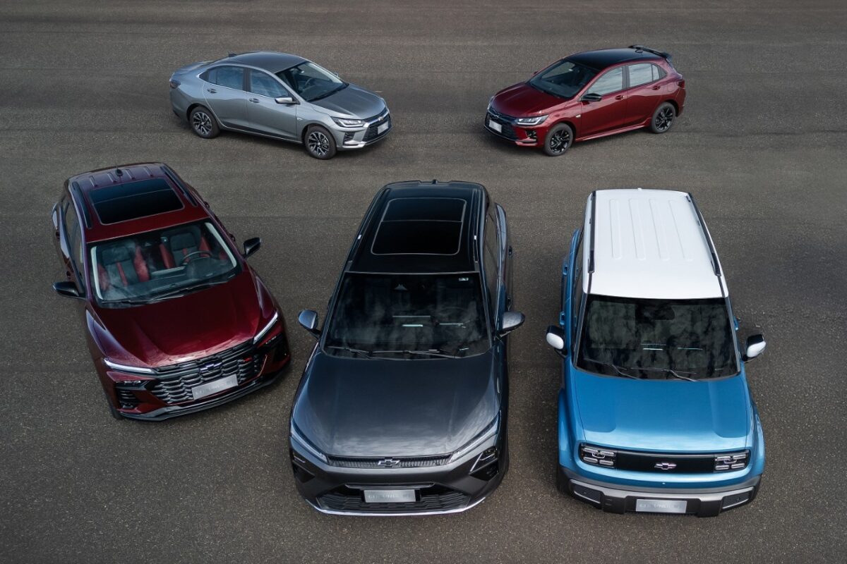 Chevrolet renova sua linha de carros de passeio - Foto: Divulgação