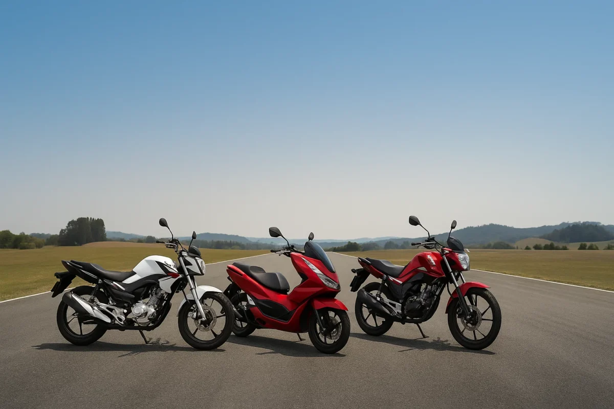 1, 2 e 3 motos compactas que custam pouco e rodam bem