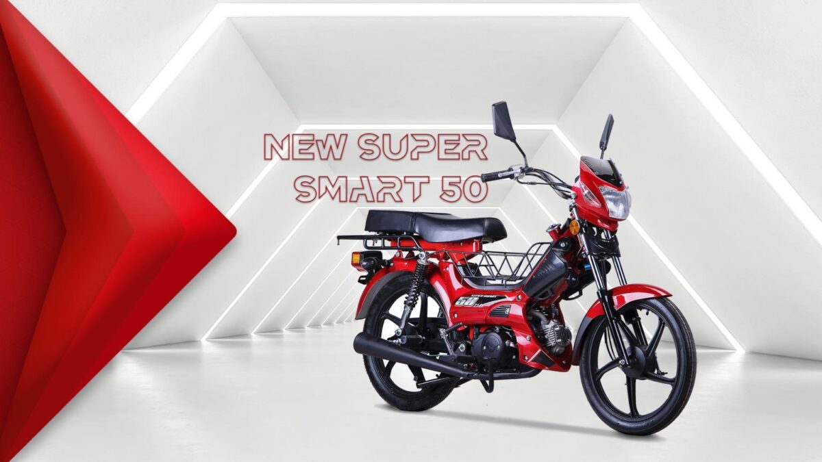 Motos sem CNH - Shineray New Super Smart 50 - Foto: Divulgação