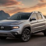 Nova Fiat Toro 2026 chegando: picape é flagrada em testes