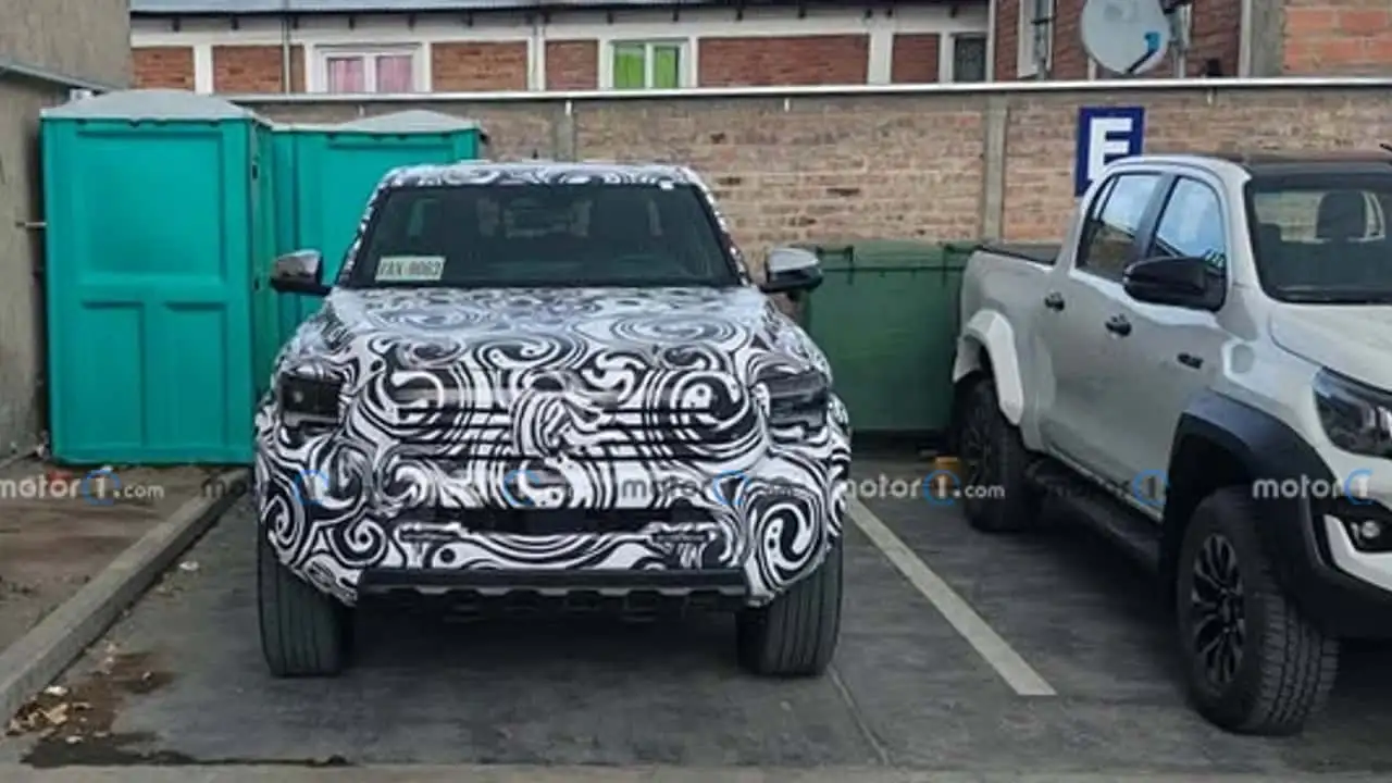 Toyota Tacoma em testes na Argentina - Foto: Motor1 Argentina