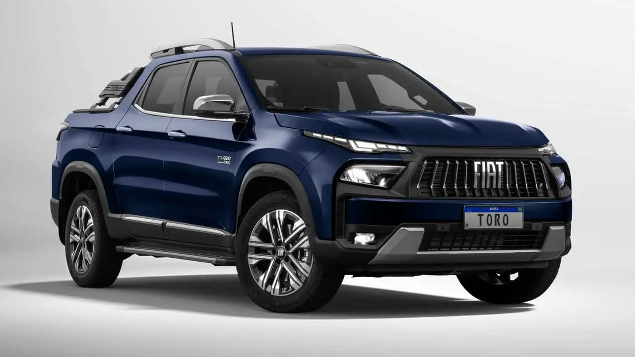 Para se manter relevante, Fiat Toro 2026 chega com visual mais imponente e motor mais potente