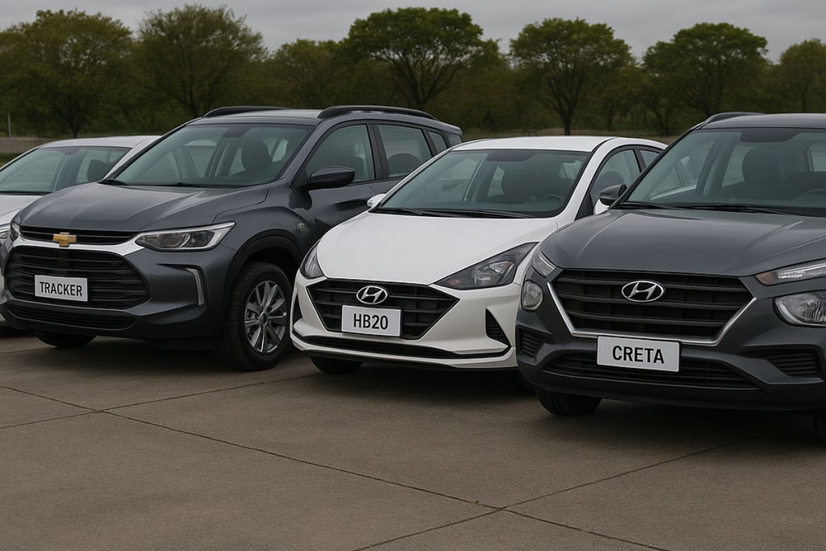 Irmãos? Chevrolet Onix e Tracker podem ser baseados no Hyundai HB20 e Creta a partir de 2028