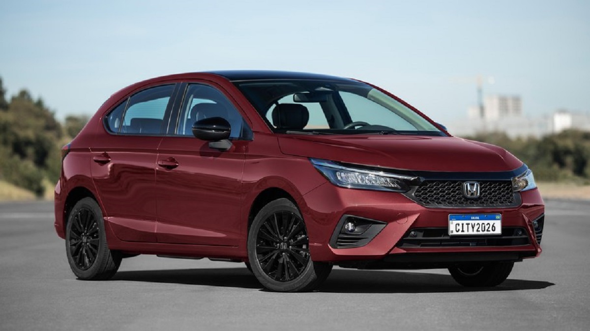 Adeus versão antiga? Honda City hatch ganha nova versão Touring Sport com visual esportivo