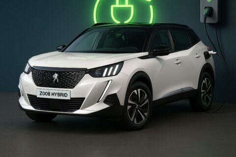 Flagra: novo Peugeot 2008 híbrido surge em testes com motor do Fastback e estreia em breve