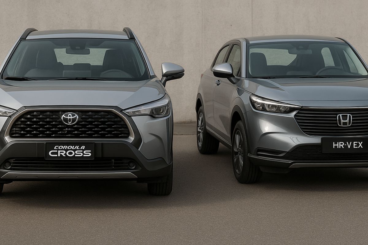 Toyota Corolla Cross XR ou Honda HR-V EX para PCD: revelamos qual o melhor
