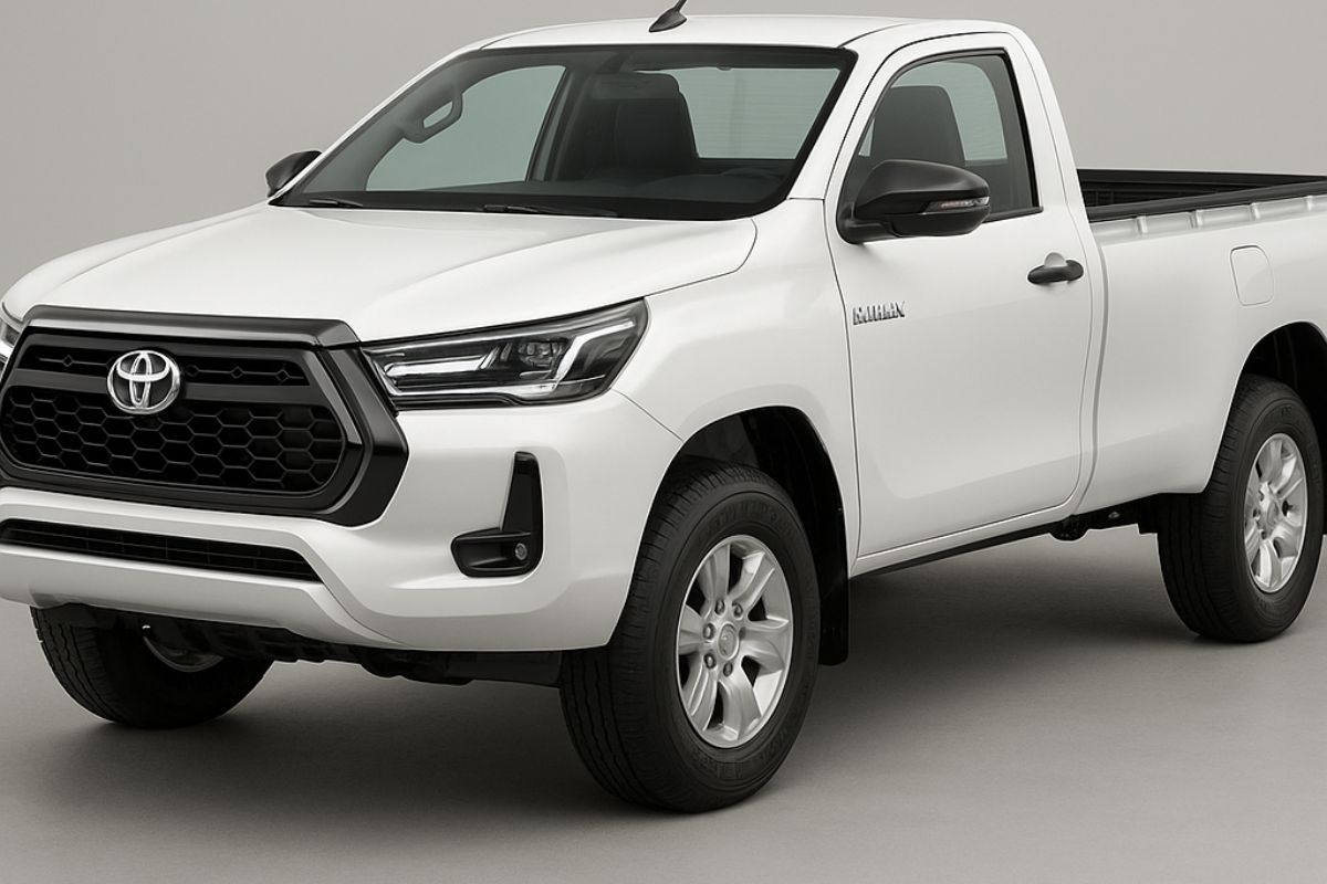 Nova Toyota Hilux 2026 cabine simples terá visual de luxo; veja o que muda!