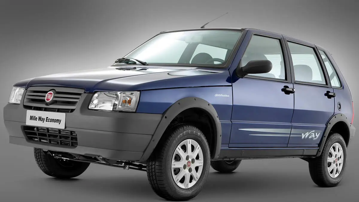 Fiat Uno ou Iphone 17? Foto: Divulgação