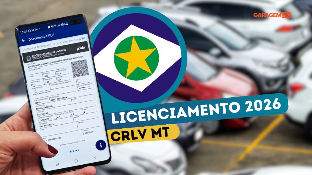 Licenciamento MT 2026: valor e calendáo de pagamento