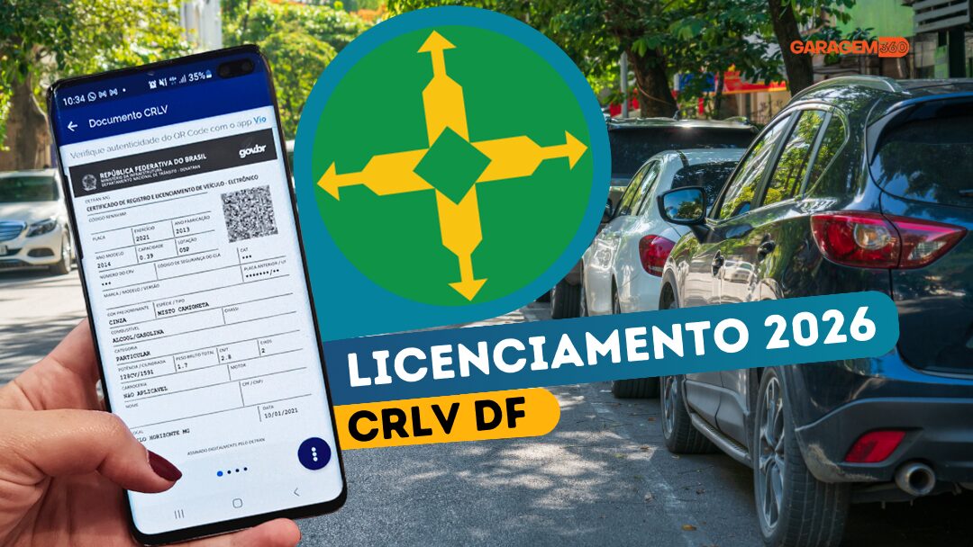 Licenciamento DF 2026: valor e calendário de pagamento