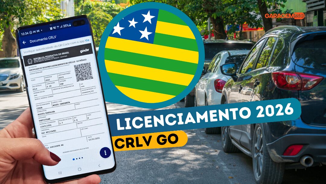 Licenciamento GO 2026: valor e calendário de pagamento