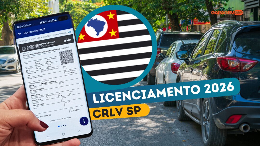 Licenciamento SP 2026: valor e calendário de pagamento