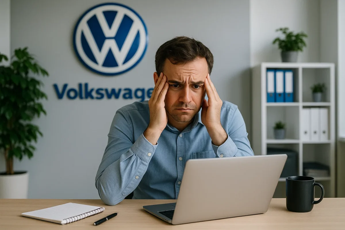 Volkswagen tem queda de 30% nos lucros e demite centenas de funcionários