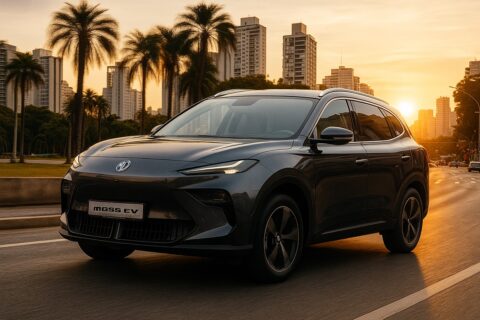 A briga vai esquentar: carros elétricos da MG chegam para desafiar BYD e GWM
