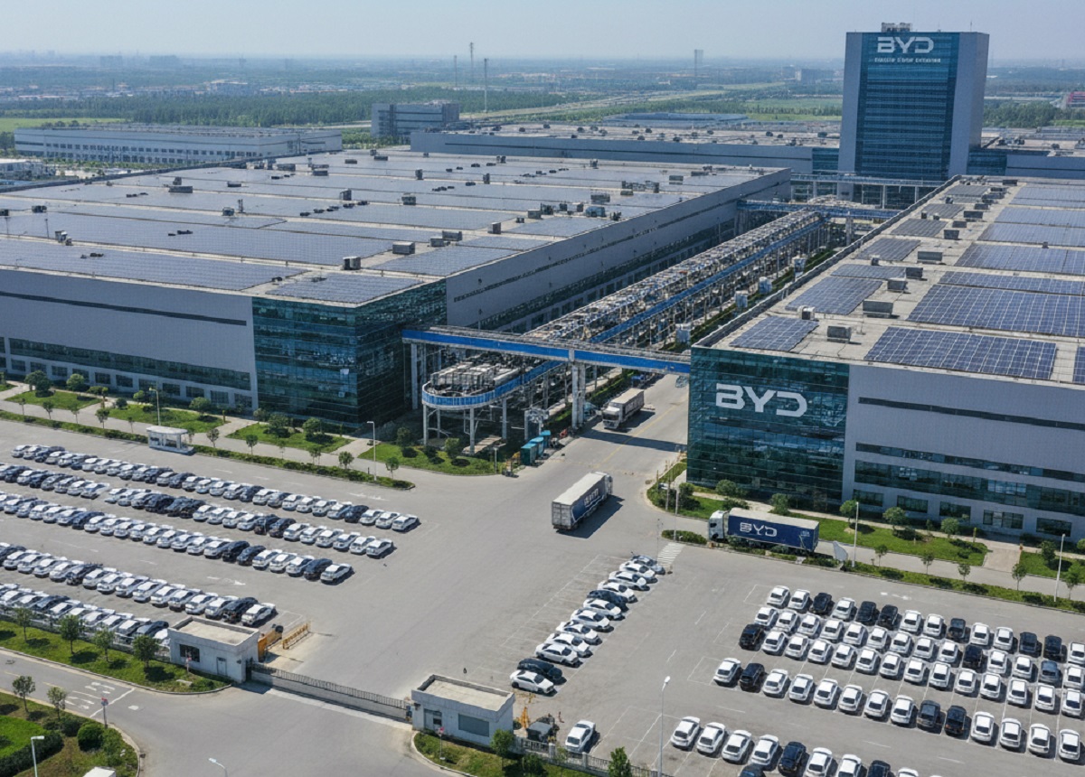 Crise na BYD acende alerta com queda histórica nas vendas na China