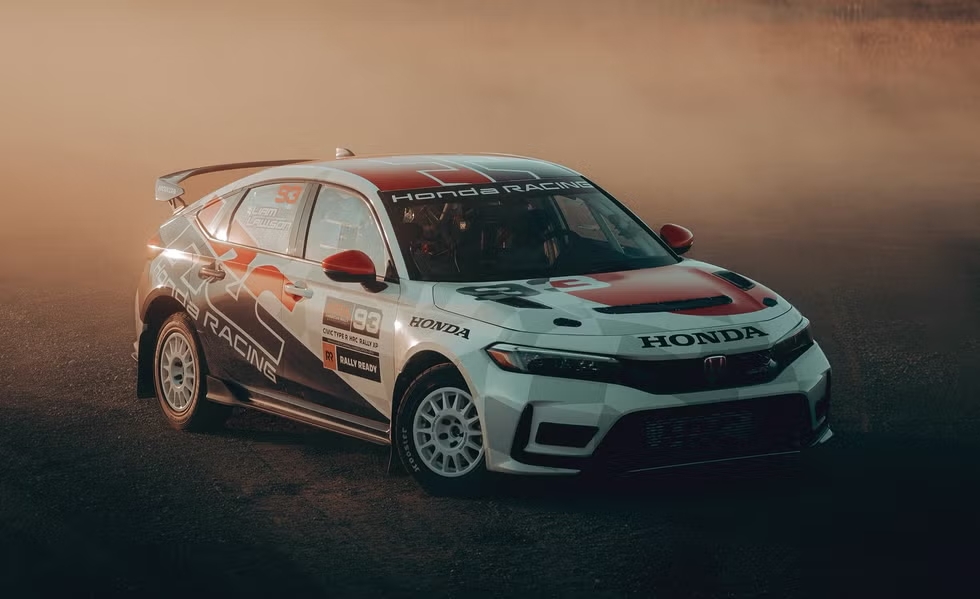 Honda revela o Novo Civic Type R para ralis