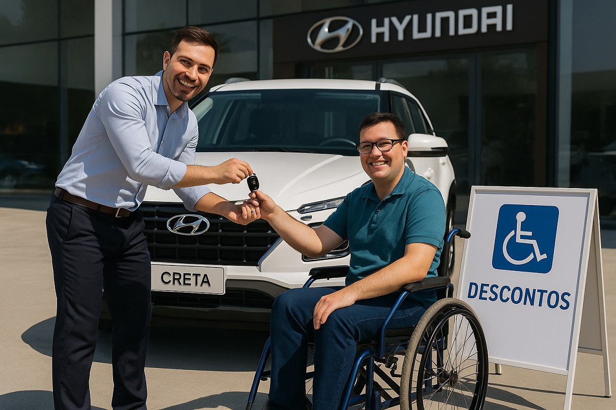 Oportunidade! Hyundai Creta para PCD com desconto de quase R$ 40 mil em outubro