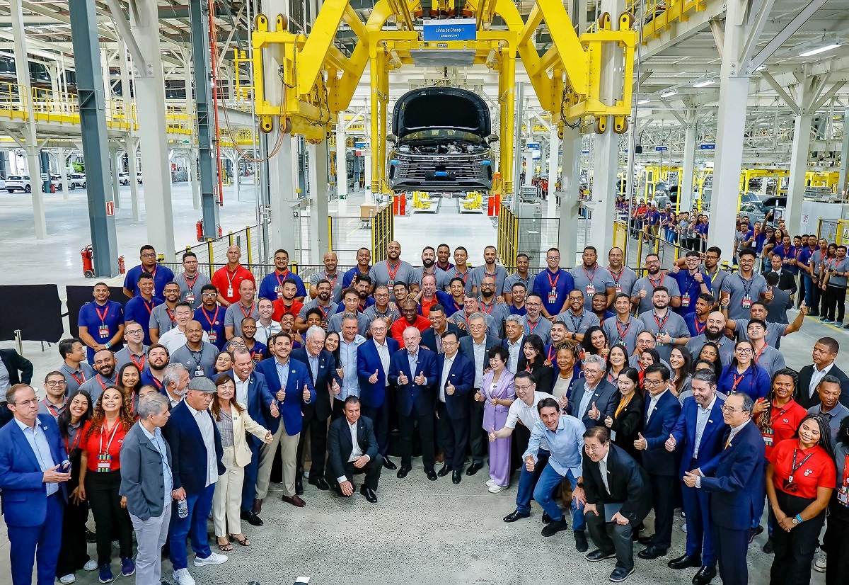 Fábrica da BYD na Bahia é inaugurada com investimento histórico de R$ 5,5 bilhões