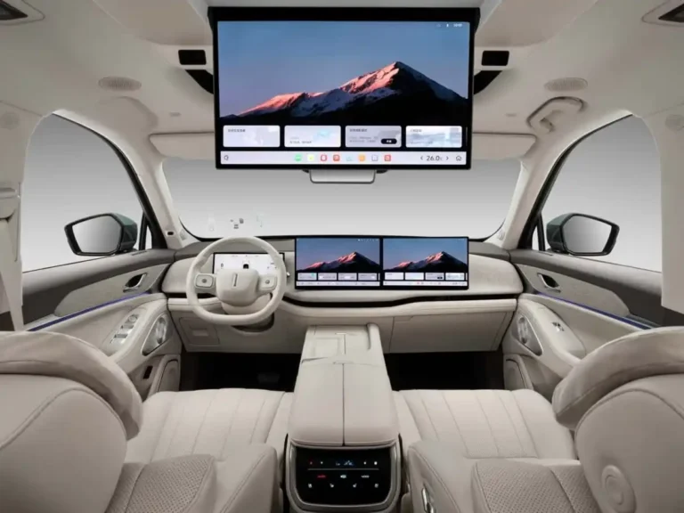 Interior do GWM Wey 07