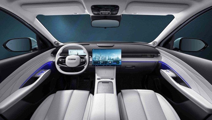 Novos SUVs híbridos da Omoda