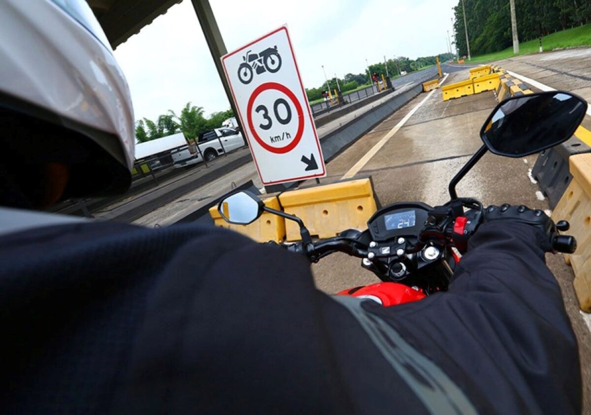 Isenção para motos no pedágio