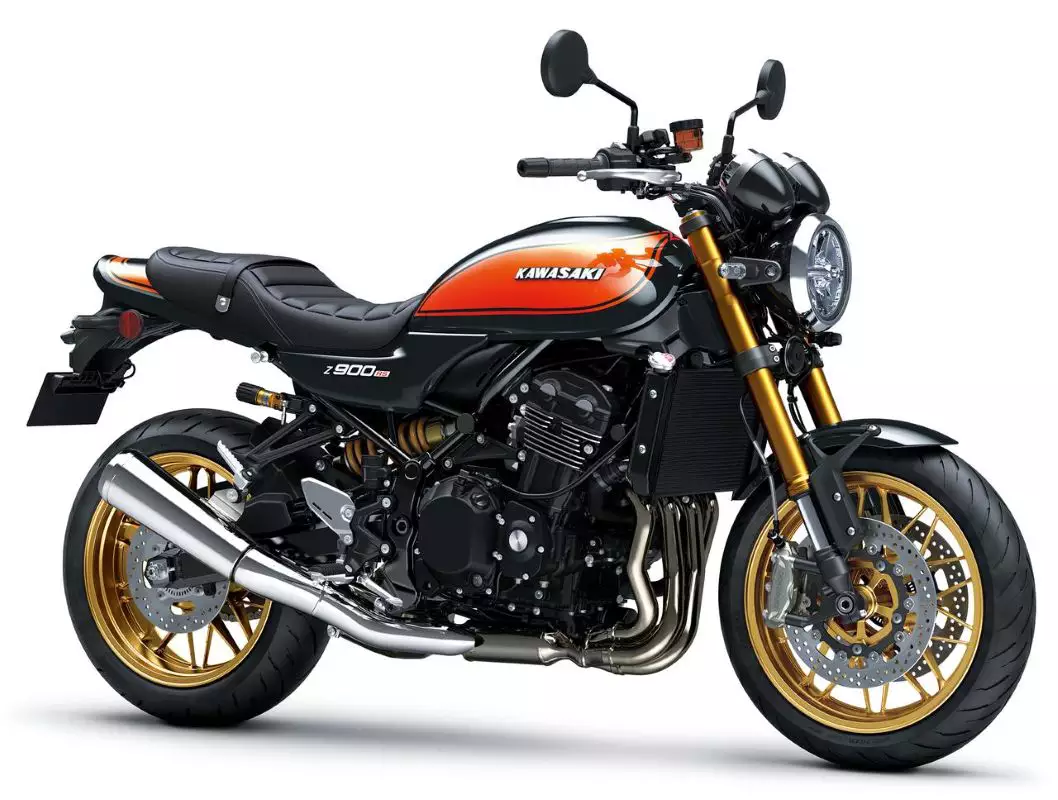 Novas versões da Kawasaki Z900RS SE 2026