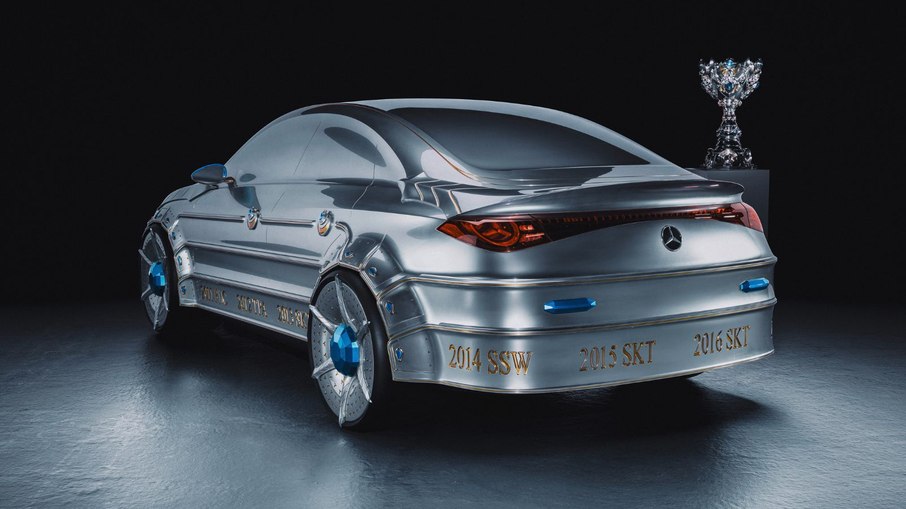 Mercedez CLA de League of Legends