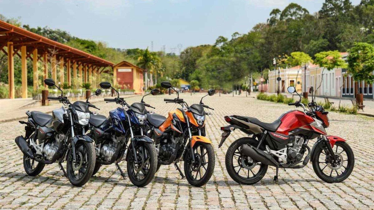 Motos mais vendidas em 2025