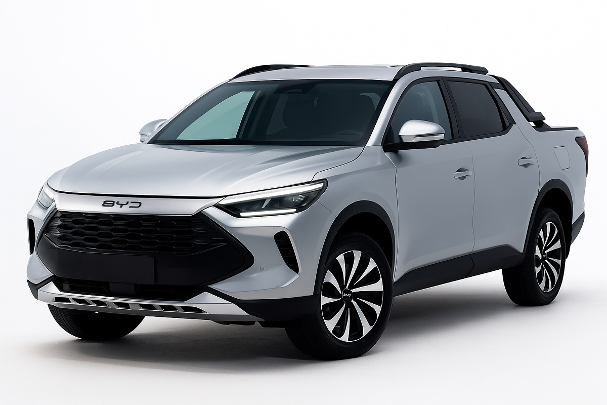 Nova picape da BYD: o que já sabemos sobre a rival da Fiat Toro
