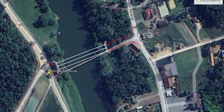 Nova ponte no Sul vai reduzir trecho de 16km para 100 metros