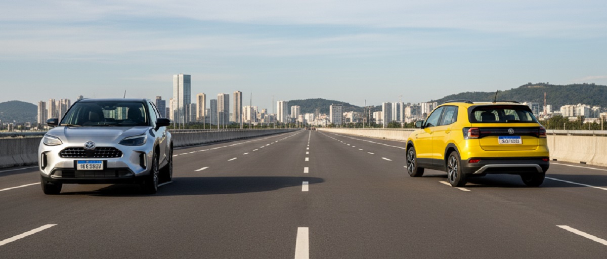Toyota Yaris Cross ou VW T-Cross? Veja 5 vantagens do novo SUV japonês