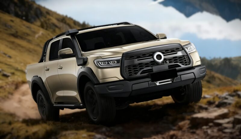 GWM prepara lançamento da picape Cannon: tecnologia e força off-road em destaque