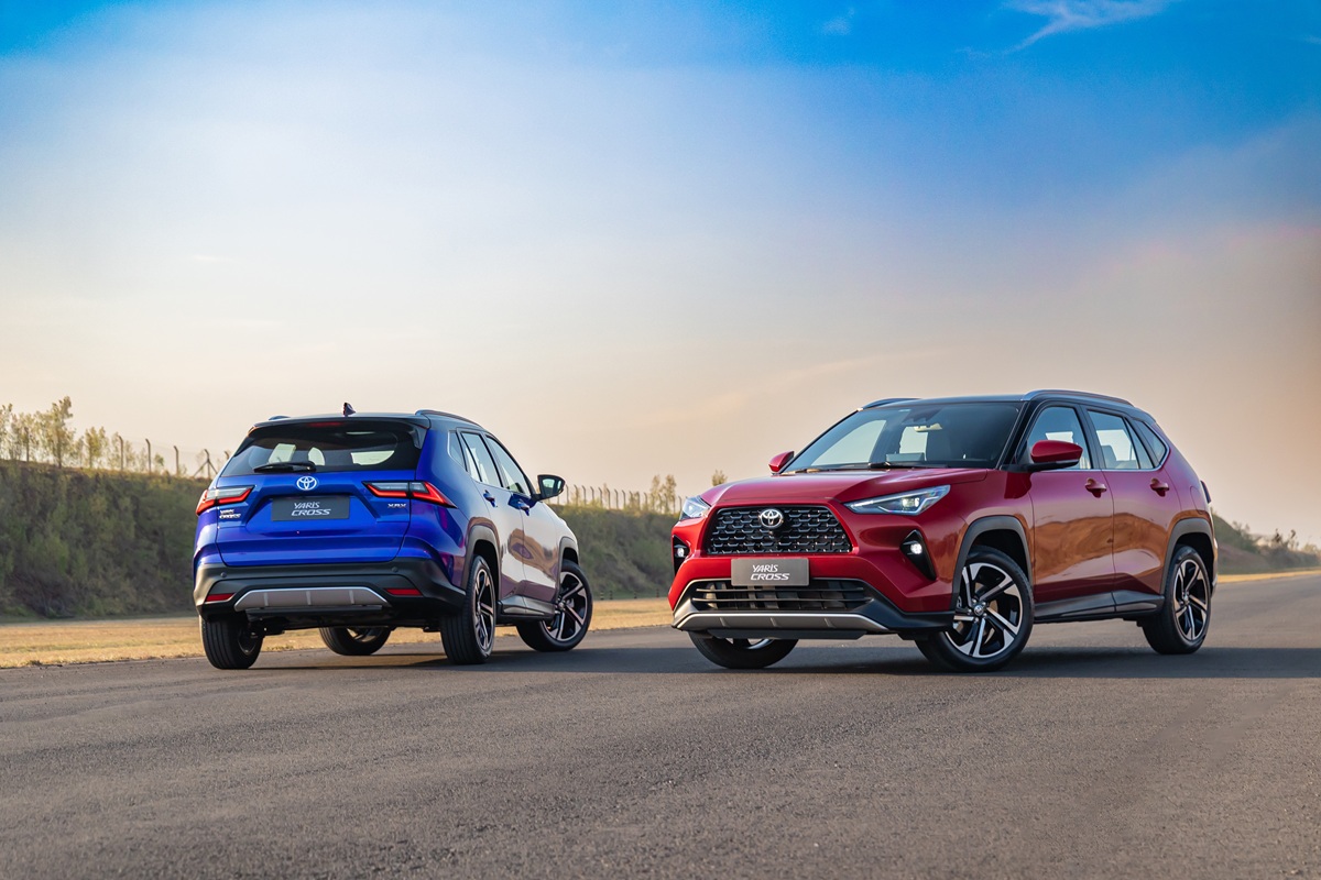 Corra: pré-venda do novo Toyota Yaris Cross é aberta com motorização exclusiva