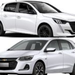 Duelo de compactos 1.0 aspirados: Chevrolet Onix 2025 vs. Peugeot 208 2025