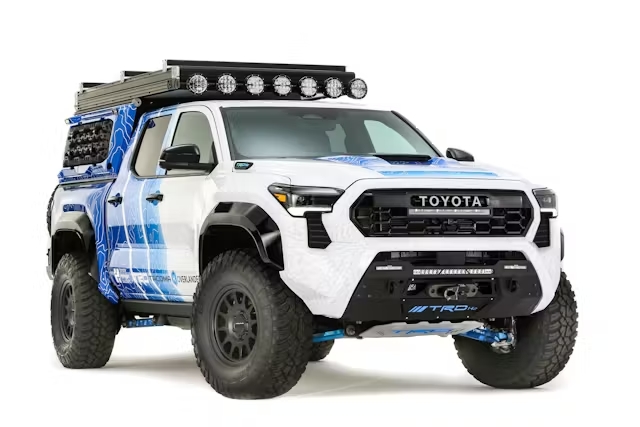 Toyota revela Tacoma H2-Overlander, a picape off-road a Hidrogênio - Foto: Divulgação