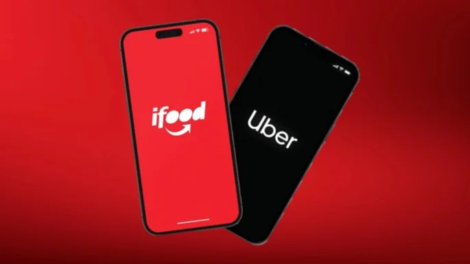 Gigantes da tecnologia unem forças: iFood e Uber lançam integração histórica