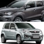 Fiat Mobi 2025 vs. Fiat Uno 2021: Qual subcompacto comprar?