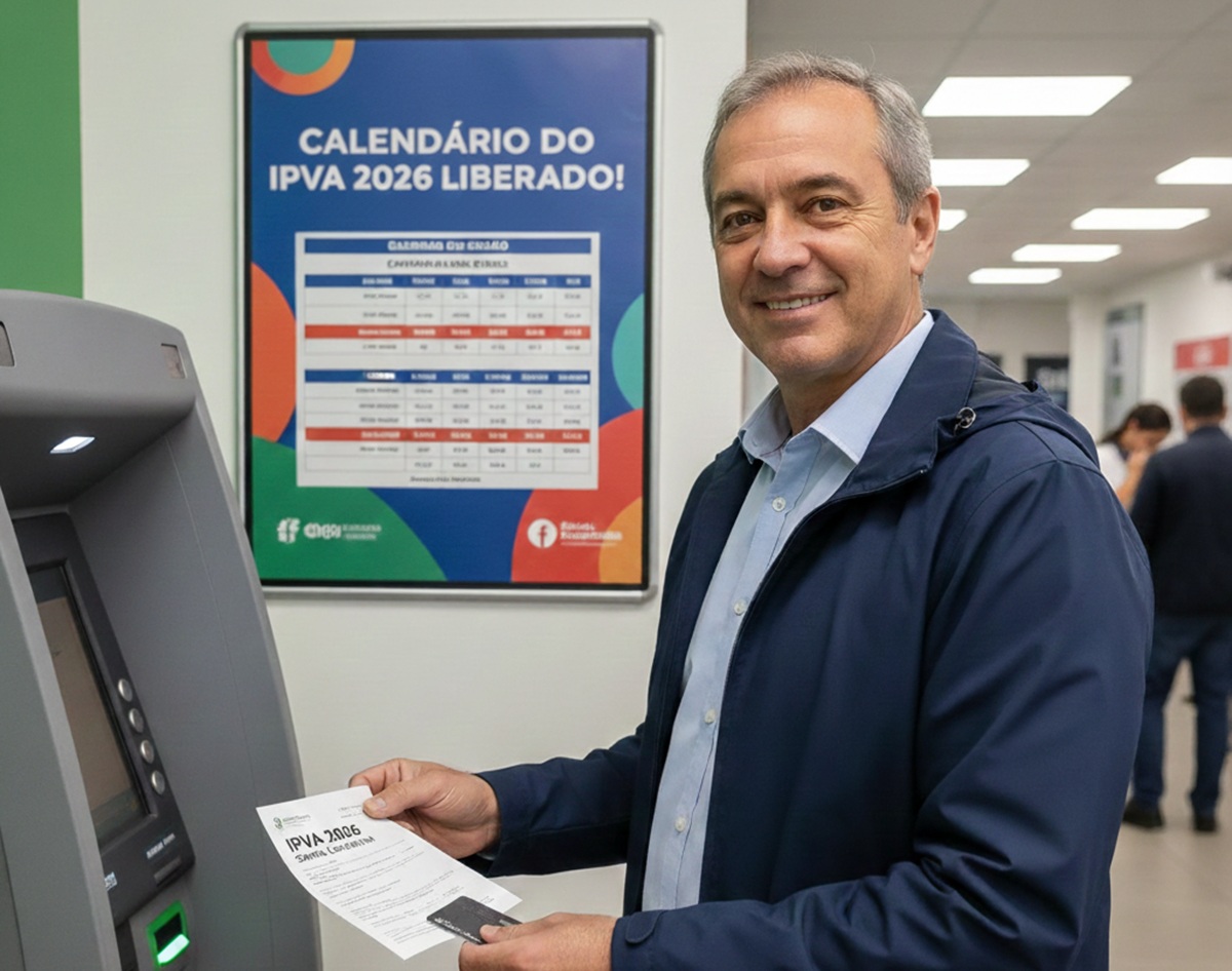 IPVA 2026 NESTE Estado libera 8% de desconto até dia 15; veja o calendário