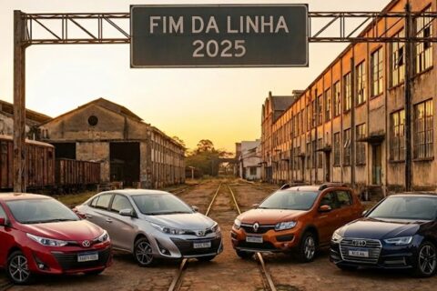 Adeus: 6 carros que morreram no Brasil em 2025 e você nem percebeu