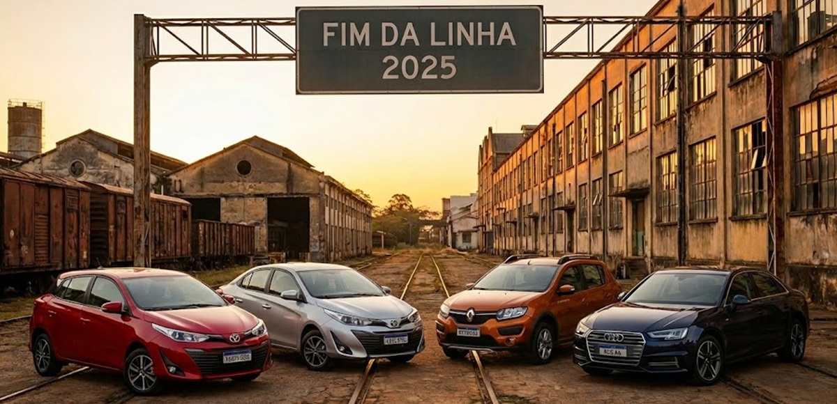 Adeus: 6 carros que morreram no Brasil em 2025 e você nem percebeu