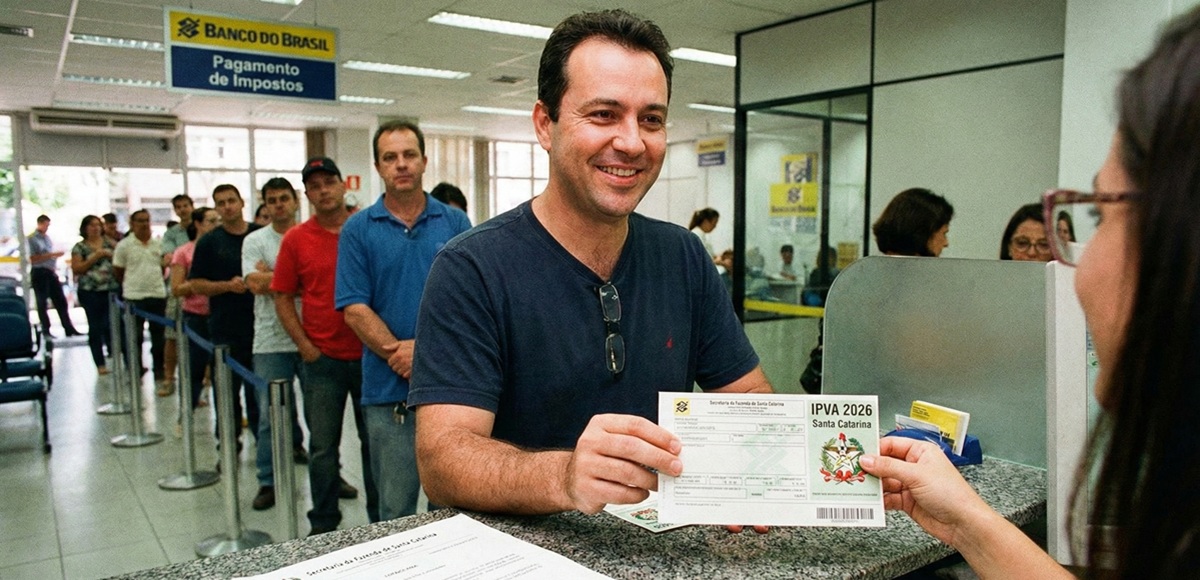 Calendário do IPVA SC 2026 é liberado e isenta 950 mil veículos; confira se o seu está na lista