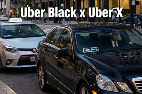 82% dos motoristas ignoram o “Uber Black” e focam na categoria X; entenda o motivo
