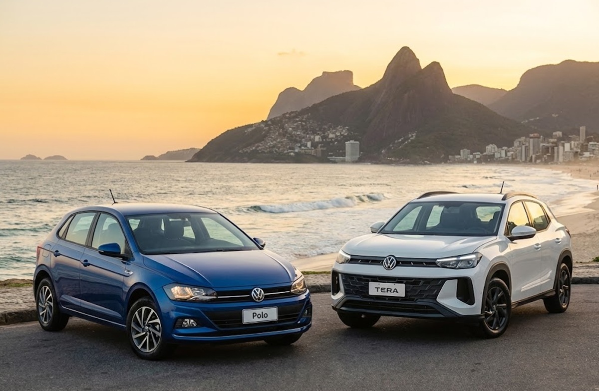 Dobradinha da VW: Polo e Tera atropelam rivais e lideram as vendas de dezembro